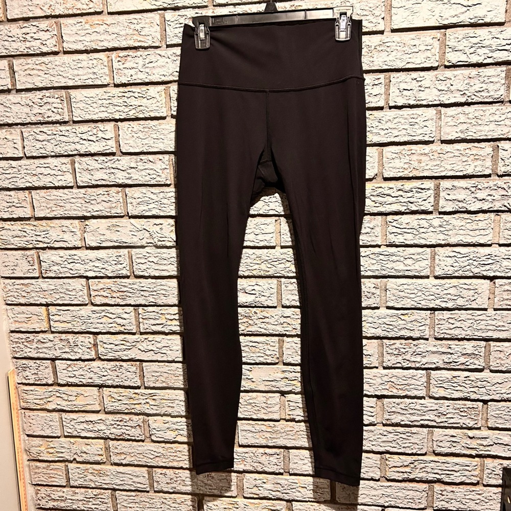 Lululemon Wunder Under High-Rise Leggings Black Size 8 Full Length Yoga Pants
